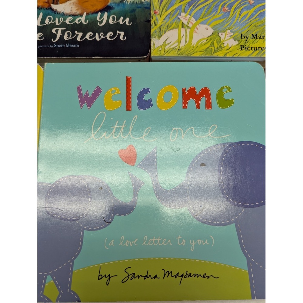 7 PC Lot Baby Board Books Hoda Kotb Runaway Bunny I Love My Baby Nursery Gift‎ - Picture 11 of 15